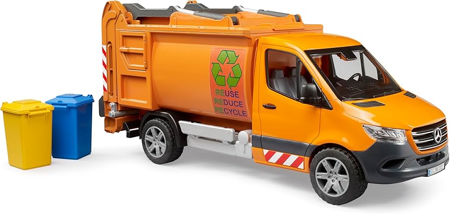 BRUDER 02682 - Masina de gunoi Mercedes-Benz Sprinter