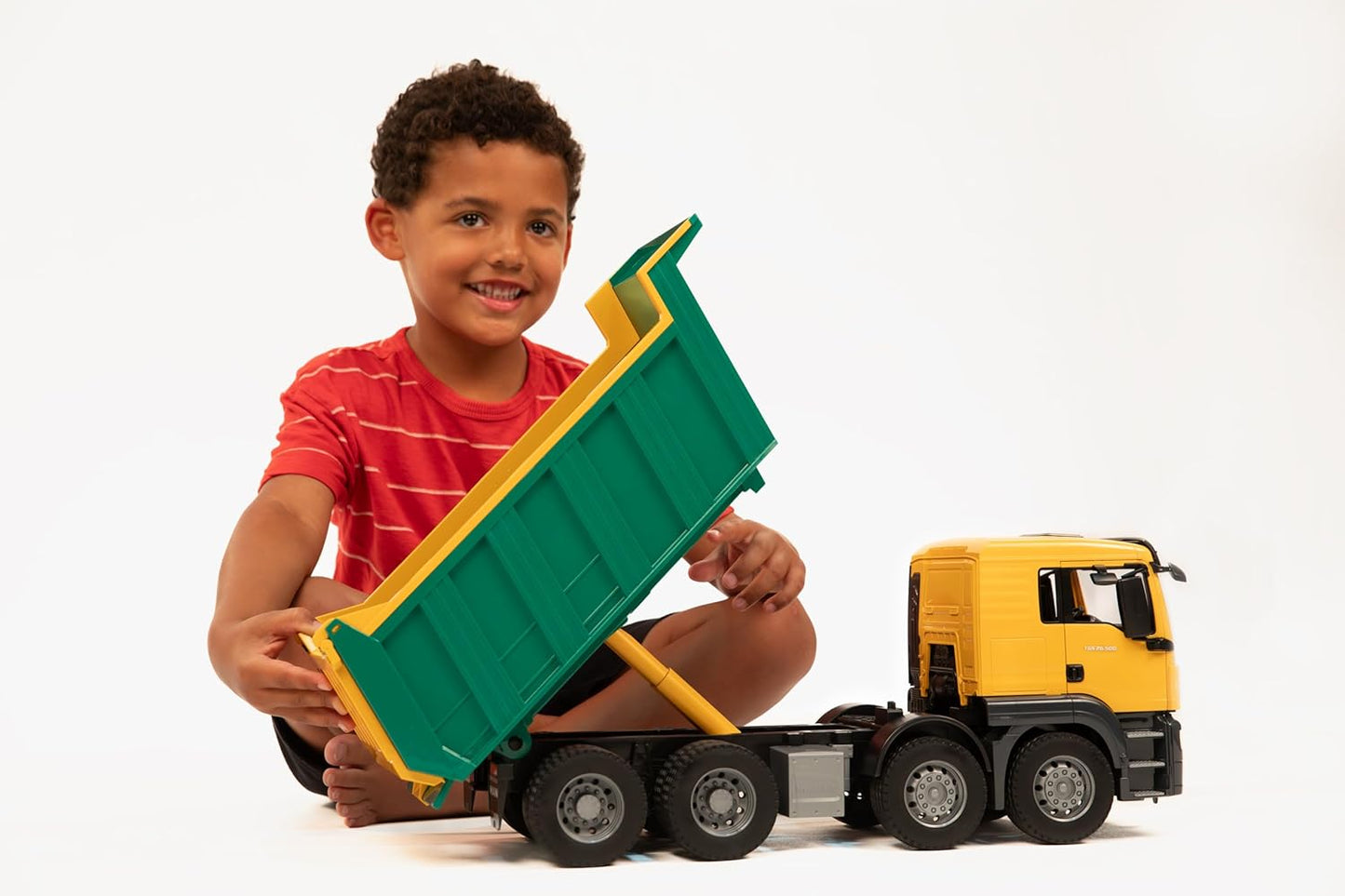 BRUDER 03766 - Camion Basculant MAN TGS