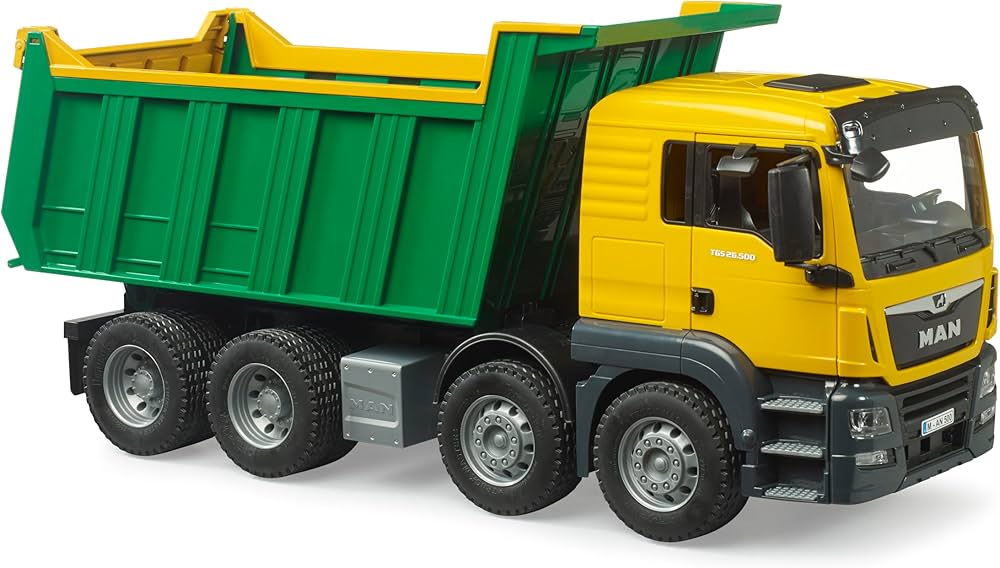 BRUDER 03766 - Camion Basculant MAN TGS