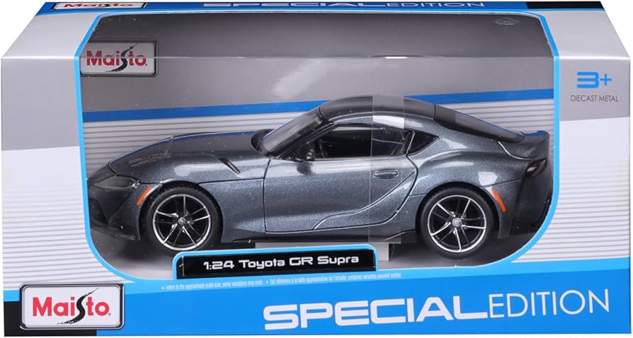 Toyota Gr Supra gri - 1/24 Maisto