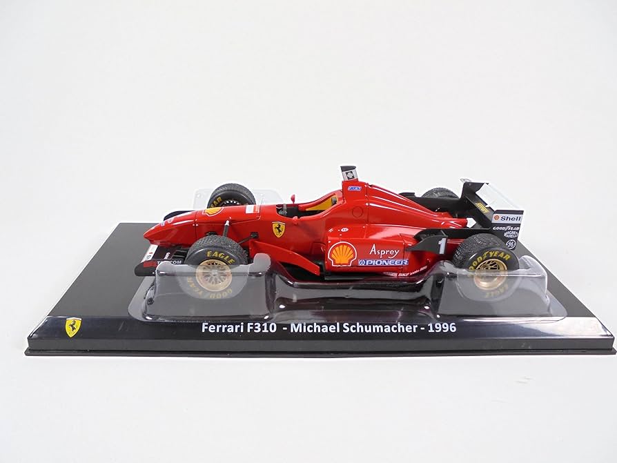 Formula 1 Ferrari F310 - Michael Schumacher 1996 cu vitrina plexiglass - 1/24 Premium Collectibles