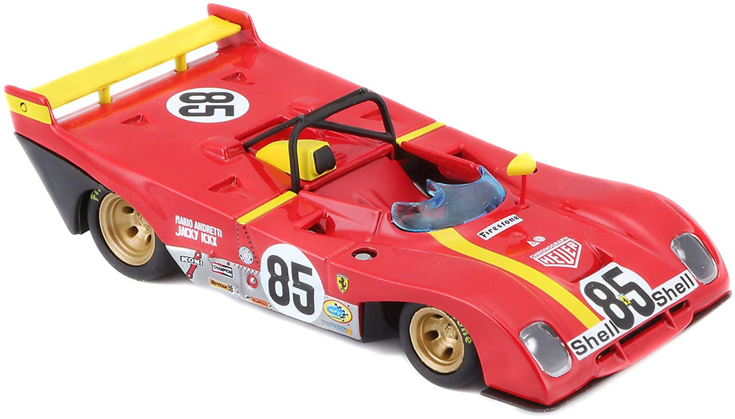 Ferrari 312 P 1972 #85 cu vitrina plexiglass - 1/43 Altaya