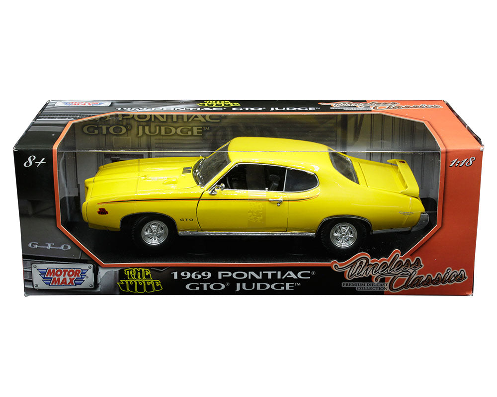 Pontiac Gto Judge galben 1969 - 1/18 Motormax