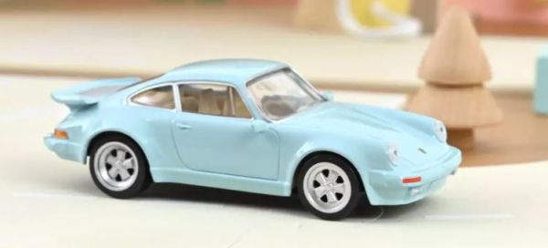 Porsche 911 Turbo bleu - 1/43 Norev