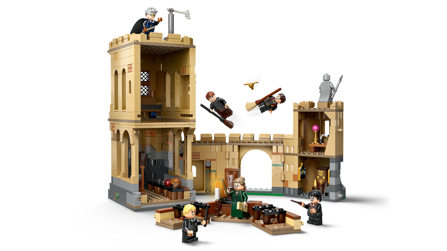 Lego Harry Potter 76447 - Castelul Hogwarts Lectii de zbor (651 piese)