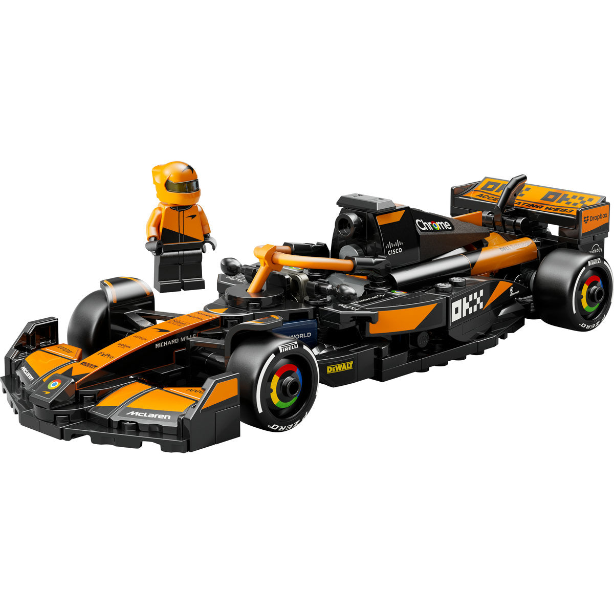 LEGO Speed Champions 77251 - Masina de curse McLaren F1® Team MCL38 (269 piese)