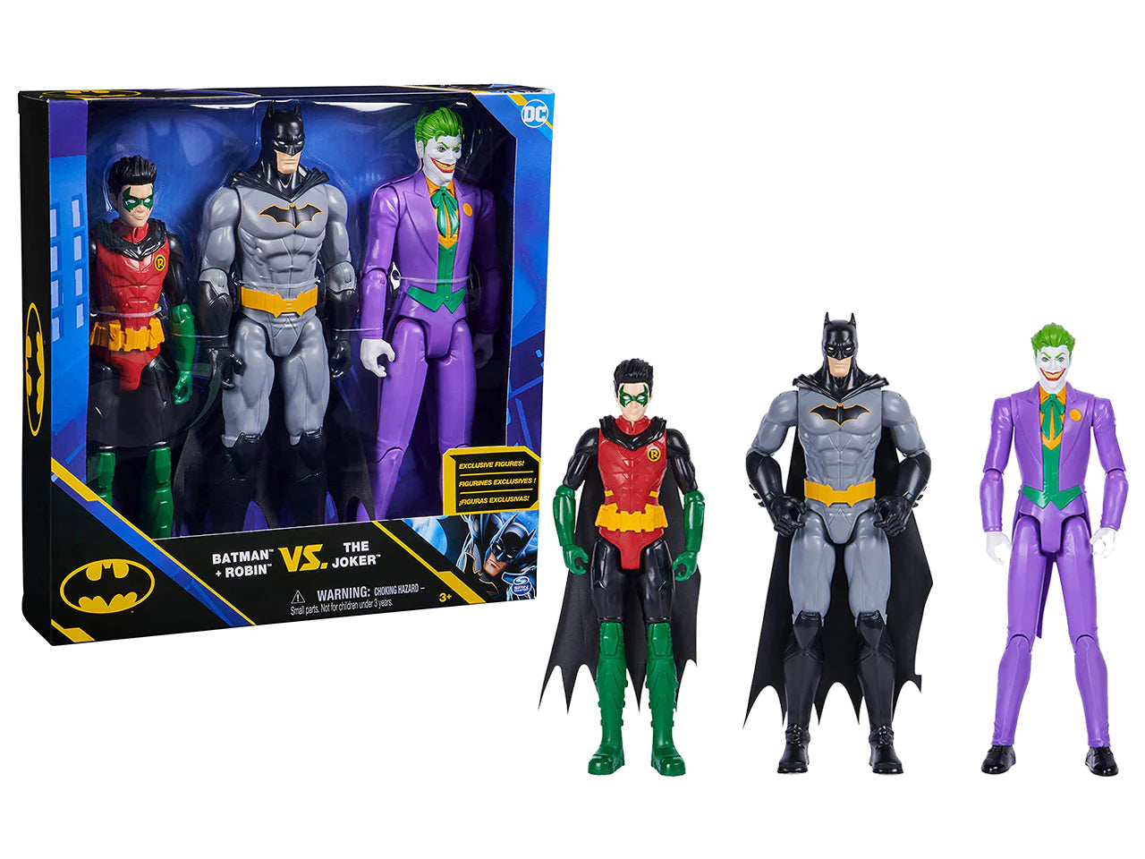 Set 3 figurine - Robin,Batman si Joker (aprox.30cm)