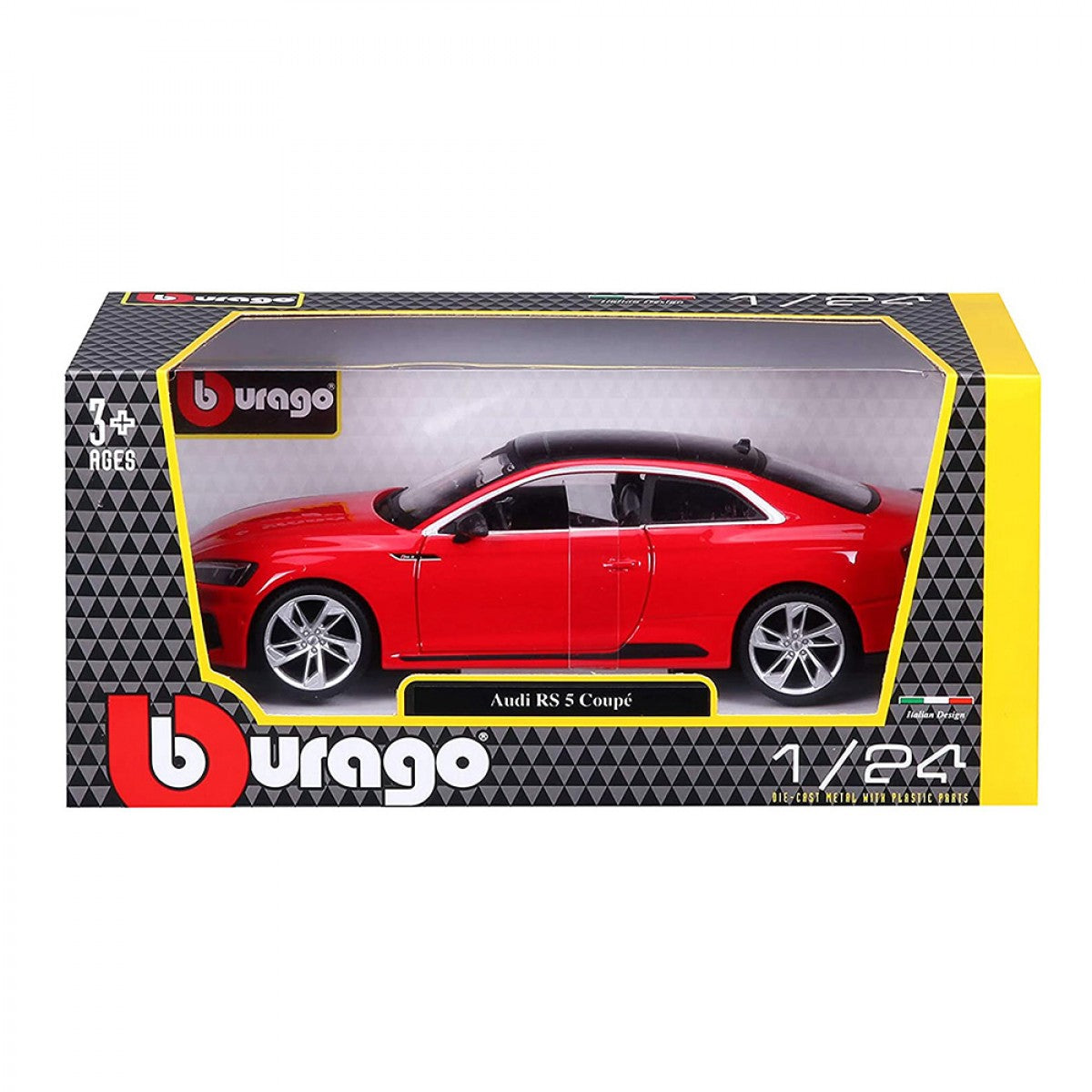 Audi RS5 Coupe rosu - 1/24 Bburago