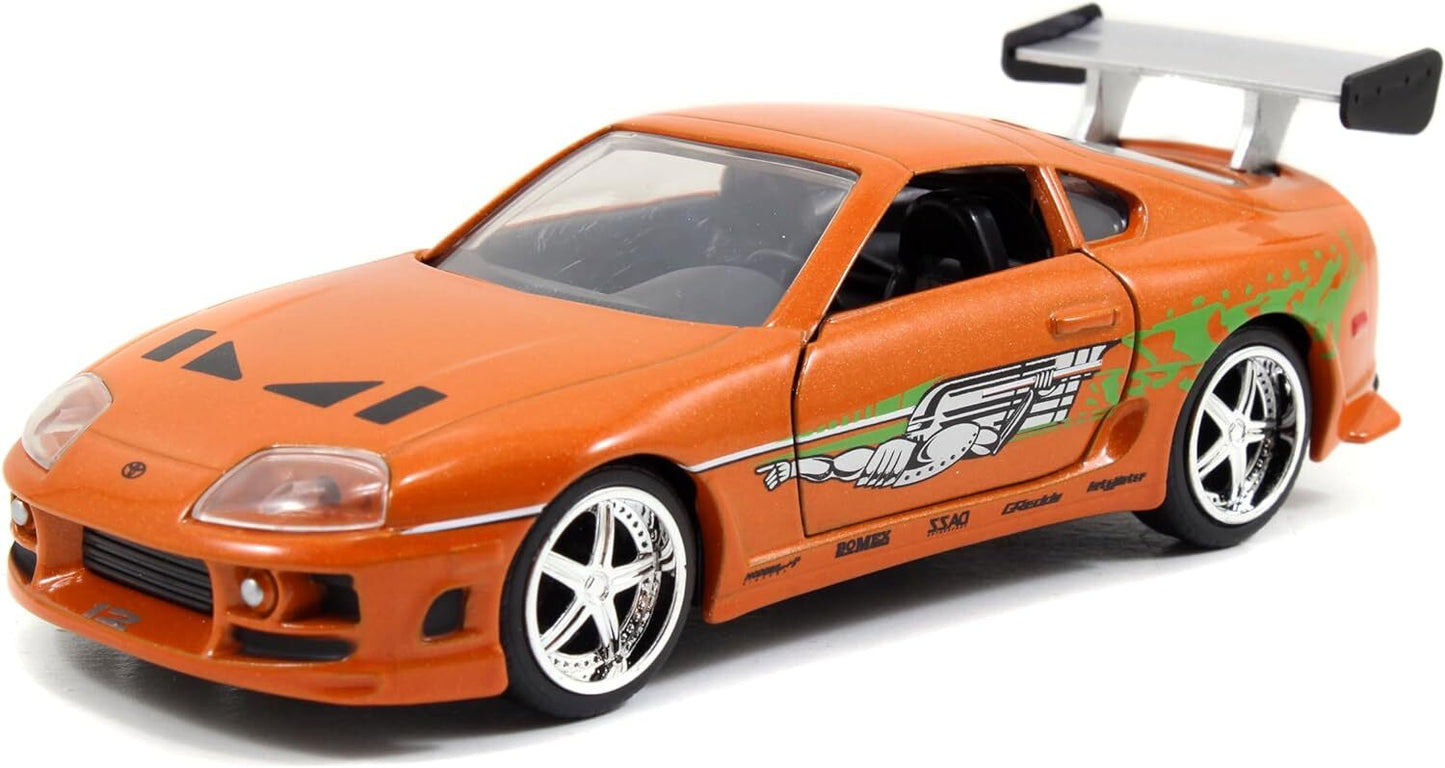 Toyota Supra portocalie Fast&Furious - 1/32 Jada
