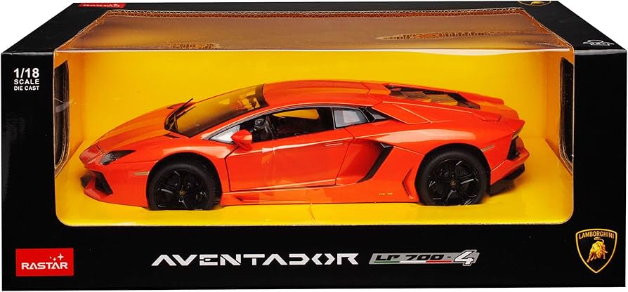 Lamborghini Aventador LP700-4 Orange - 1/18 Rastar