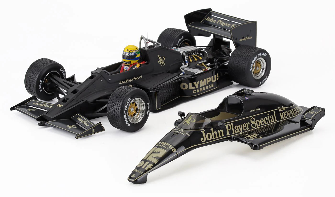Ayrton Senna Lotus 97T #12 Winner Portugal GP Formula 1 1985 - 1/18 Premium X