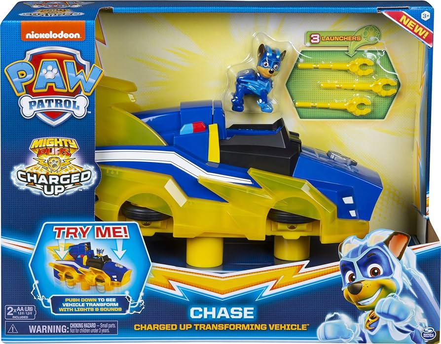 Masinuta Paw Patrol - Chase - Charged Up Cruiser