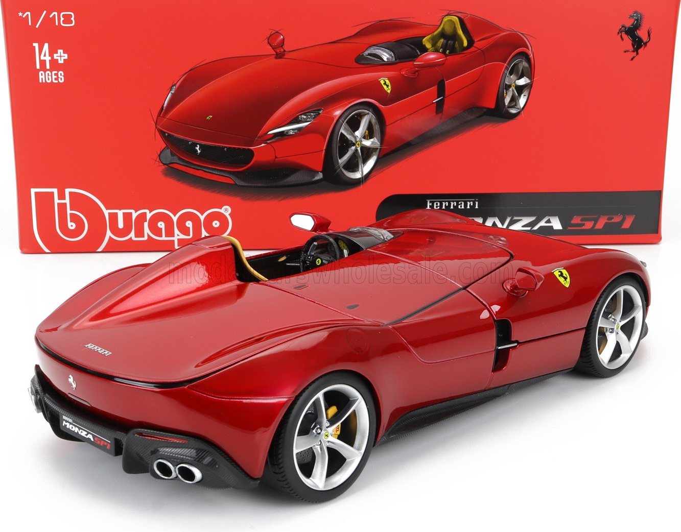 Ferrari Monza SP1 visiniu - 1/18 Bburago Signature