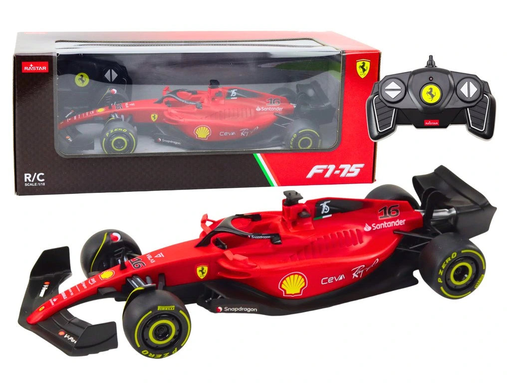 Masinuta cu telecomanda Ferrari F1-75 - 1/18 Rastar