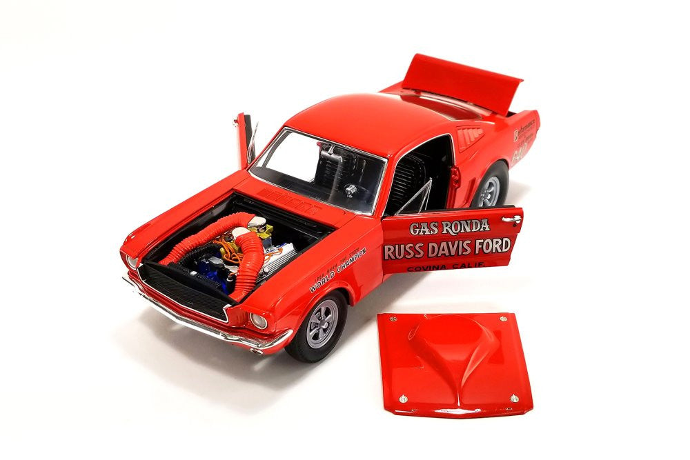 Ford Mustang A/FX Gas Ronda 1965 Russ Davis - 1/18 ACME