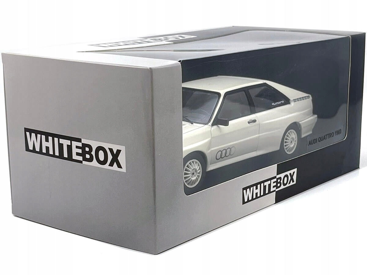 Audi Quattro 1960 alb - 1/24 Whitebox