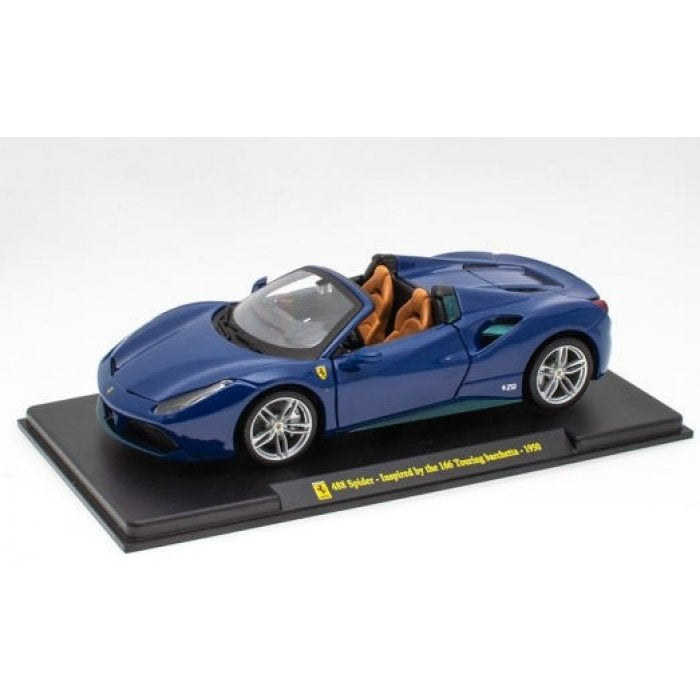 Ferrari 488 Spider Inspired By the 166 Touring Barchetta 1950 - 1/24 Bburago