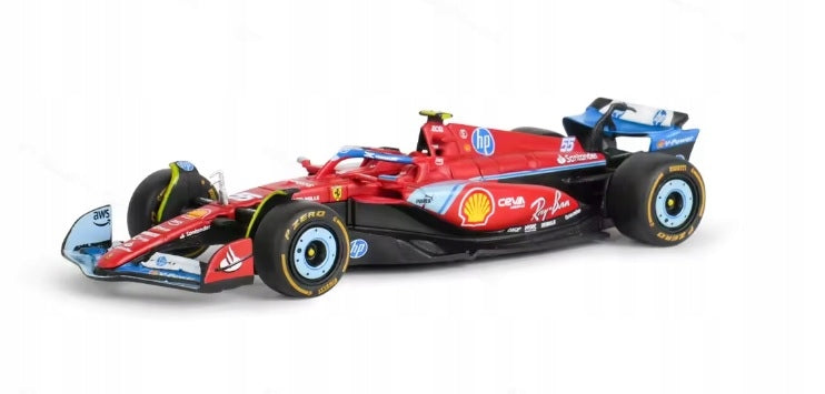 Formula 1 Ferrari SF-24 #55 5th Miami GP 2024 Carlos Sainz jr. - 1/43 Bburago