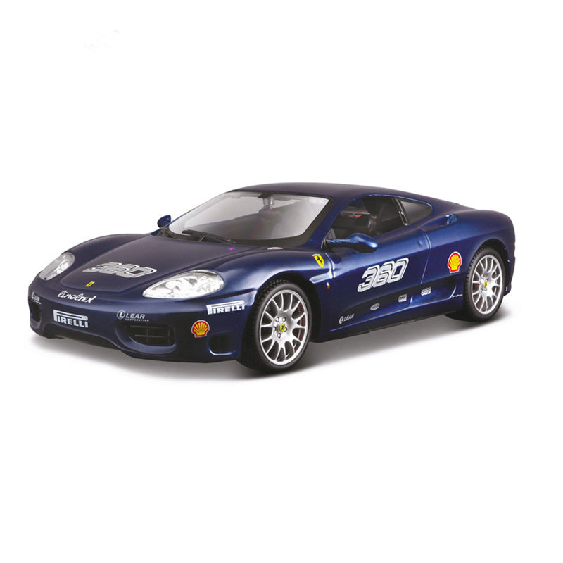 Ferrari 360 Challenge (bleumarin) - 1/24 Bburago