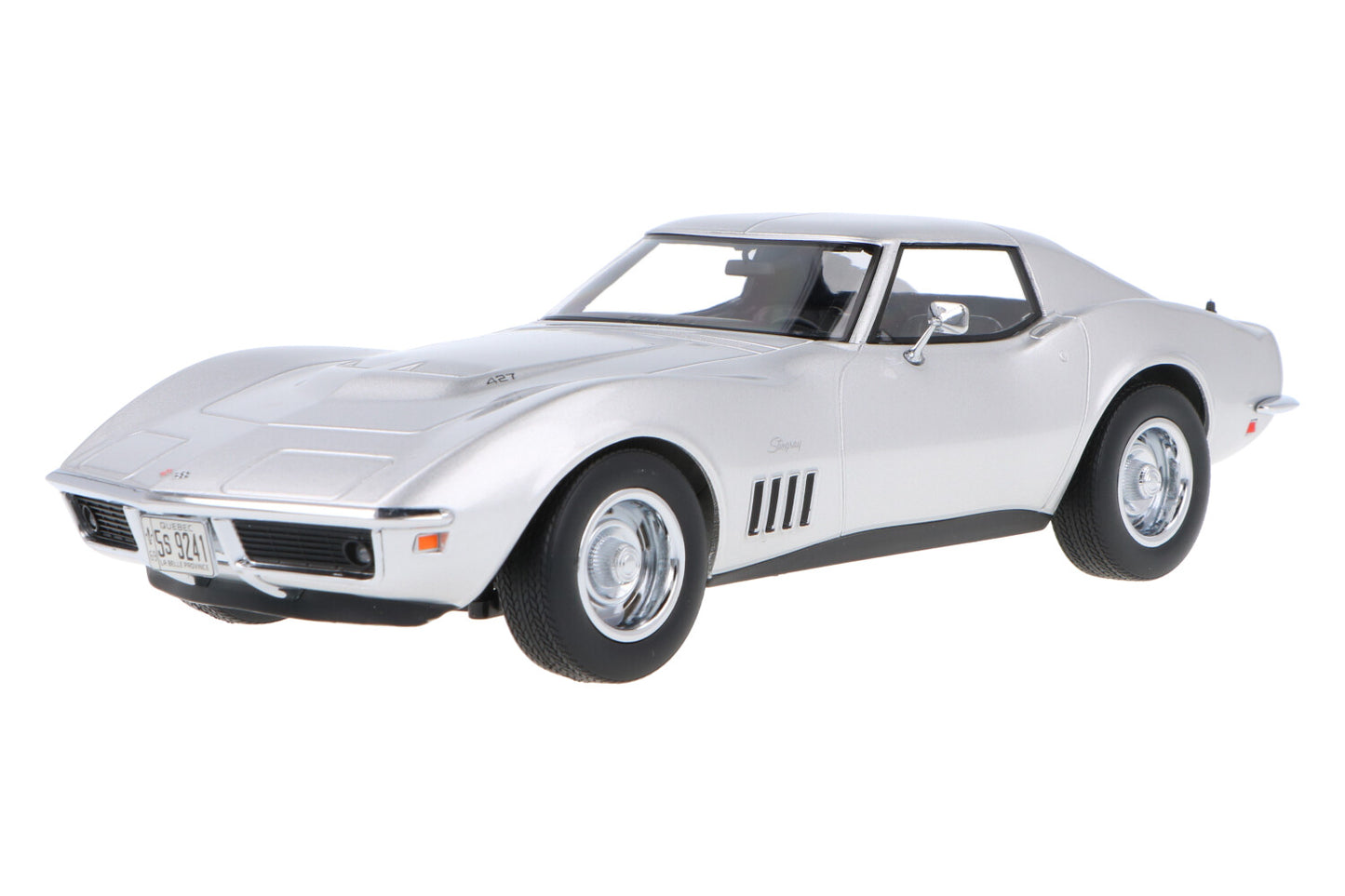 Chevrolet Corvette 1969 silver metallic - 1/18 Norev