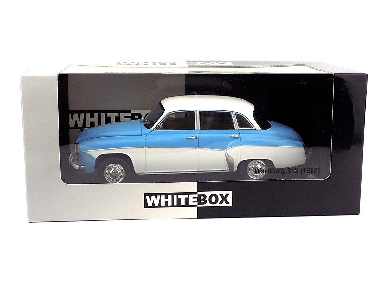Wartburg 312 bleu/alb 1965 - 1/24 Whitebox