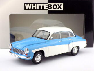 Wartburg 312 bleu/alb 1965 - 1/24 Whitebox