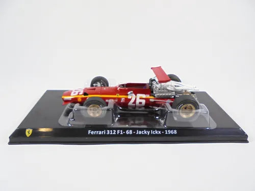 Formula 1 Ferrari 312 F1-68 #26 - Jacky Icks 1968 cu vitrina plexiglass - 1/24 Premium Collectibles