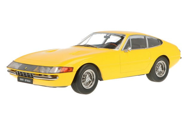 Ferrari 365 GTB/4 1969 galben - 1/18 KKScale