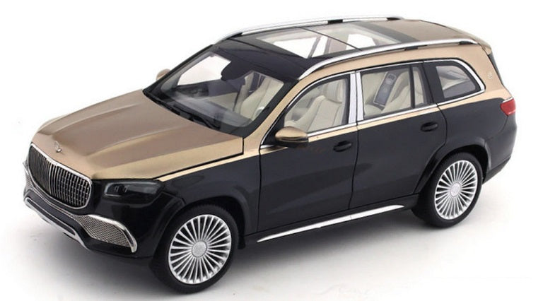 Mercedes Maybach GLS 600 auriu/negru - 1/18 Paragon