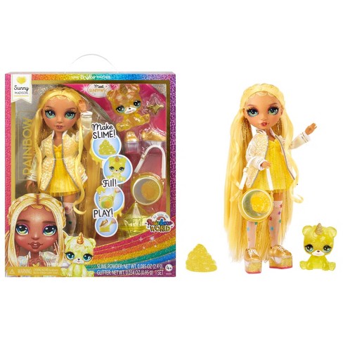 Papusa RAINBOW cu animalut - Sunny Madison 28cm