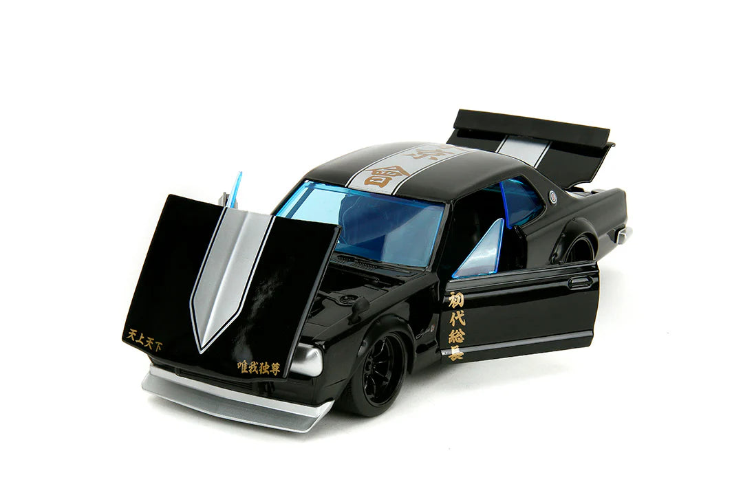 Nissan Skyline GT-R 1971 cu figurina Mikey - 1/24 Jada