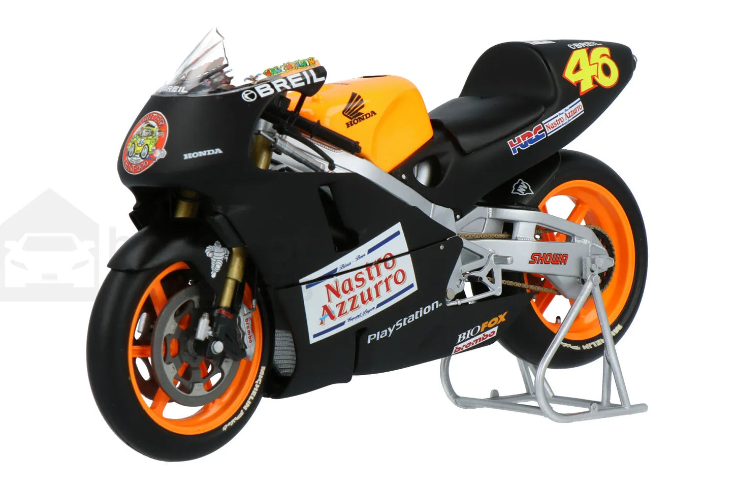 Motocicleta Honda NSR 500 test Valencia 2000 - 1/18 Altaya