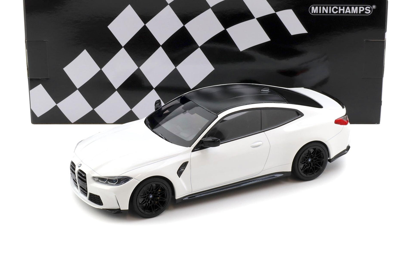 BMW M4 2020 alb 1/720pcs - 1/18 Minichamps