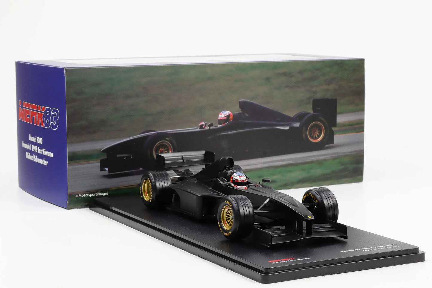 Formula 1 Michael Schumacher Ferrari F300 Test Car Fiorano 1998 - 1/18 Werk83