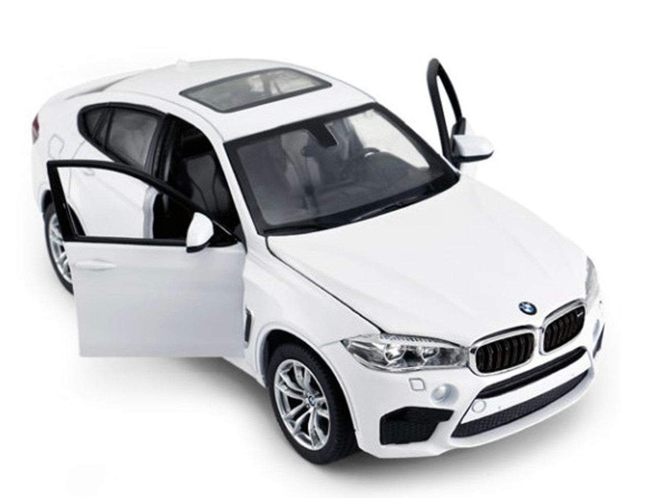 Masinuta BMW X6M alb - 1/24 Rastar