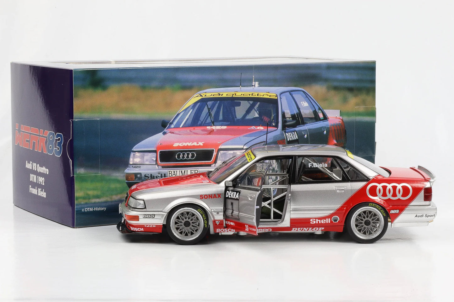 Audi V8 DTM #1 F.Biela - 1/18 Werk83