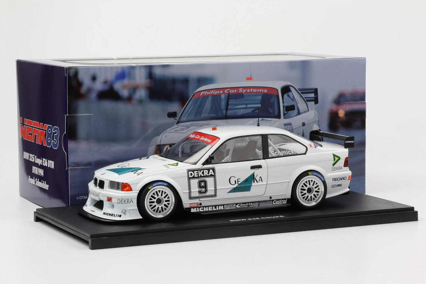 BMW E36 Coupe DTM #9 F.Schmickler 1994 - 1/18 Werk83
