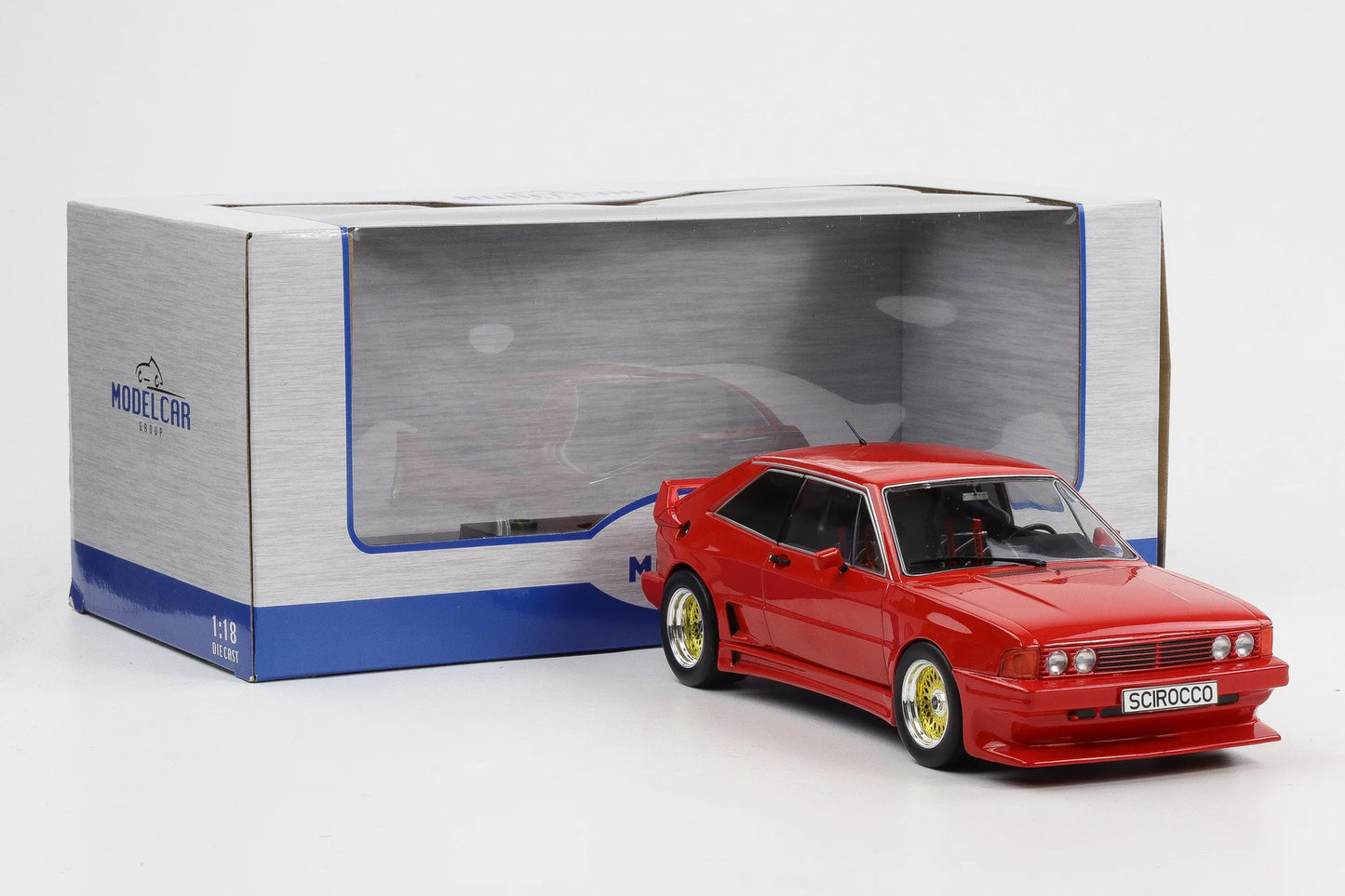 Volkswagen Scirocco Rieger GTO rosu - 1/18 Model Car Group