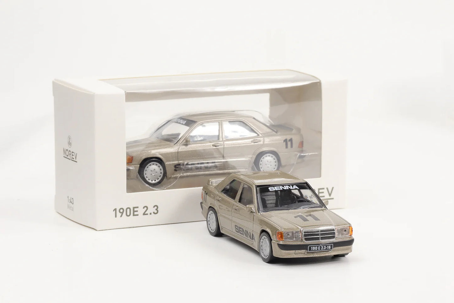 Mercedes 190E 2.3 Senna #11 - 1/43 Norev
