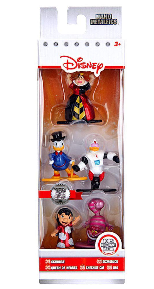Set 5 figurine metal 4cm Disney - Jada