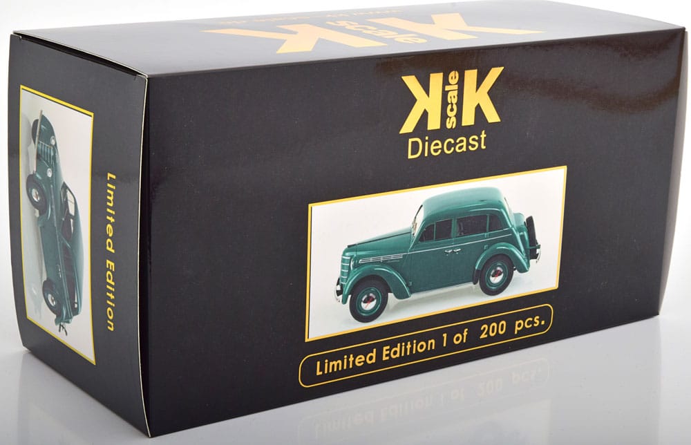 Moskvich 400-420 1946 verde - 1/18 KK-Scale