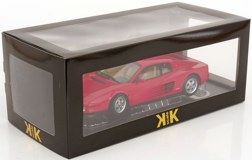 Ferrari Testarossa 1986 rosu/crem - 1/18 KK-Scale