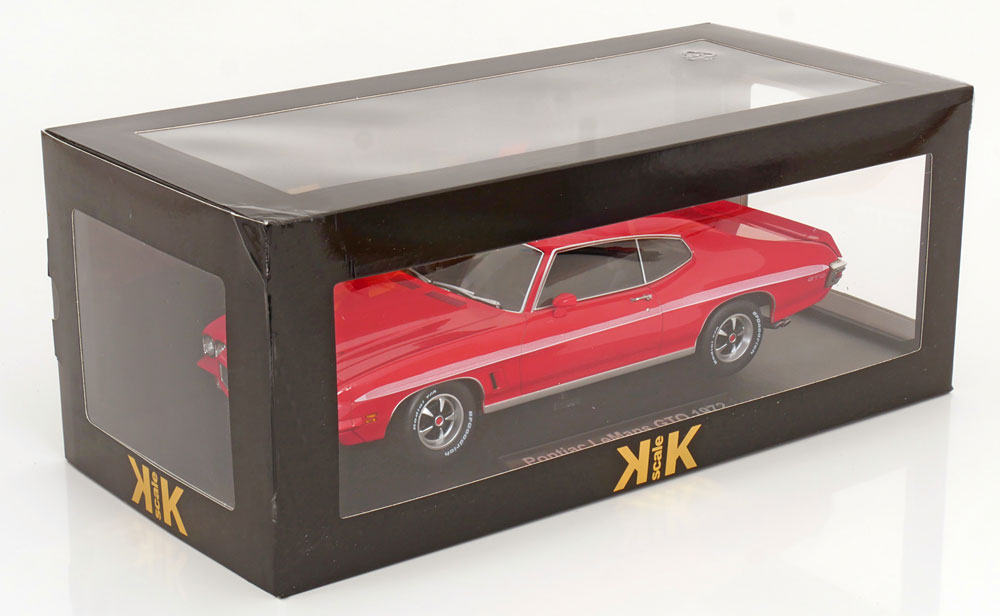 Pontiac LeMans GTO 1972 rosu - 1/18 KK-Scale