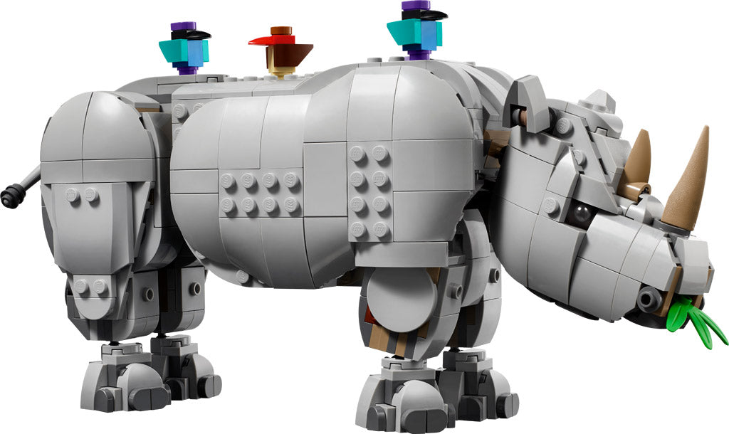 LEGO Creator 31171 - Rinocer Majestic cu Pasari, 780 piese