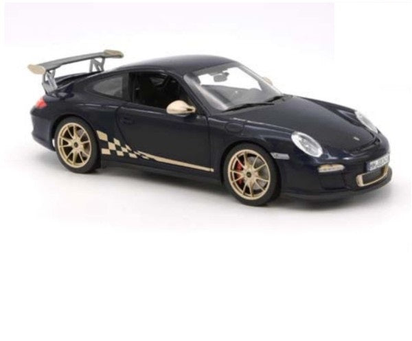 Porsche 911 GT3 RS 2009 black & gold - 1/18 Norev