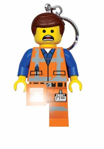 LEGO MOVIE - Breloc cu lanterna Emmet