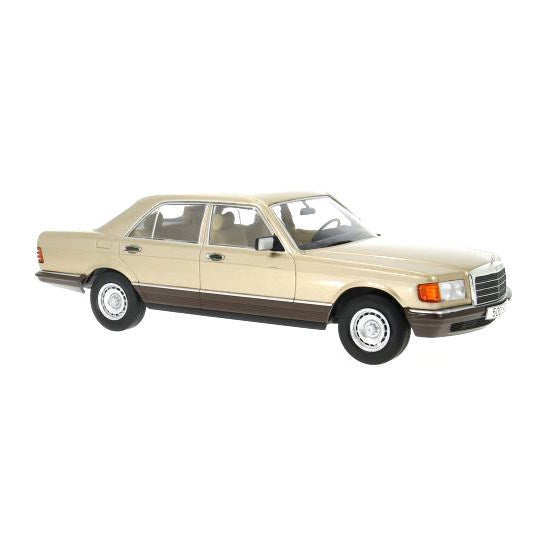 Mercedes-Benz S-Class W126 bej - 1/18 Model Car Group