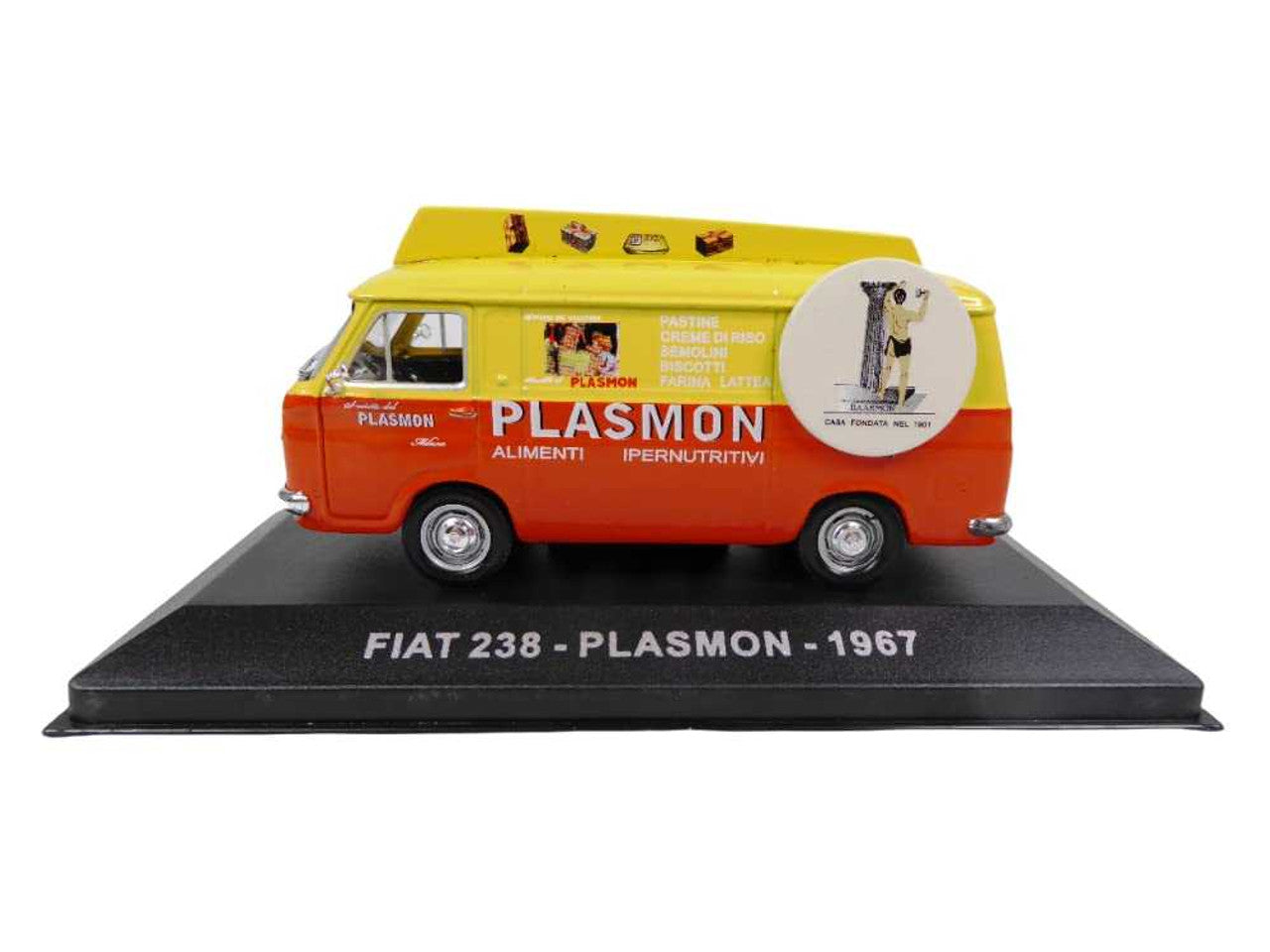 Fiat 238 - Plasmon 1967 cu vitrina plexiglass - 1/43 Altaya