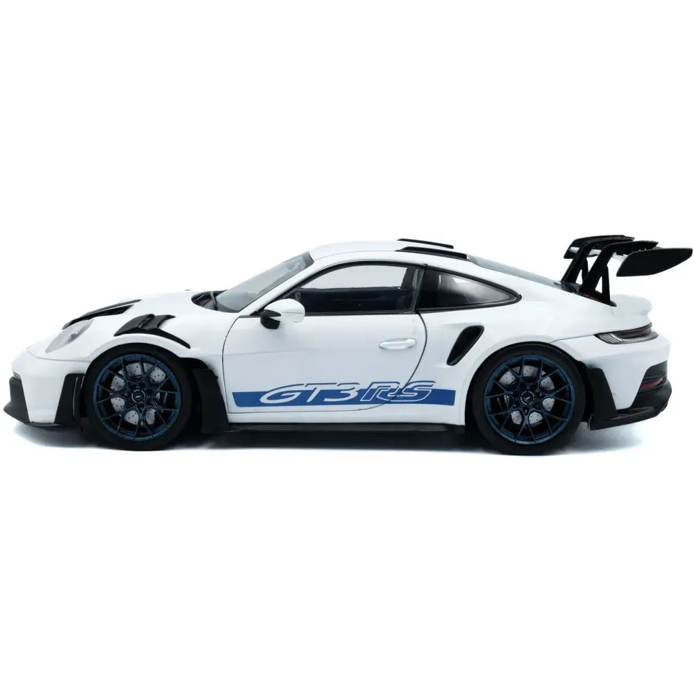Porsche 911 GT3 RS alb/bleu - 1/18 Solido