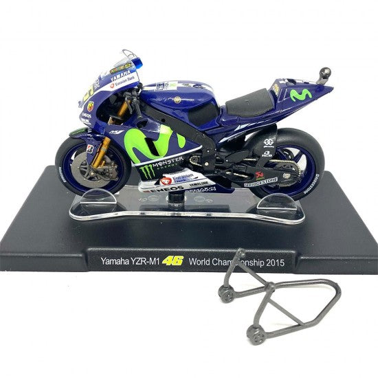 Motocicleta Yamaha YZR-M1 World Championship 2015 - 1/18 Altaya